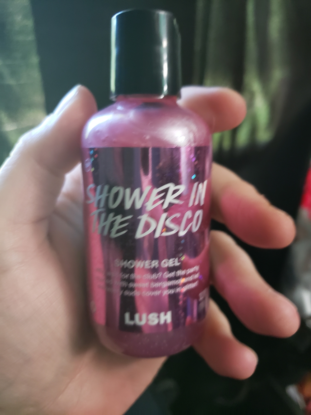Lush Shower In The Disco Pink Shower Gel Bottle Sealed Strawberry